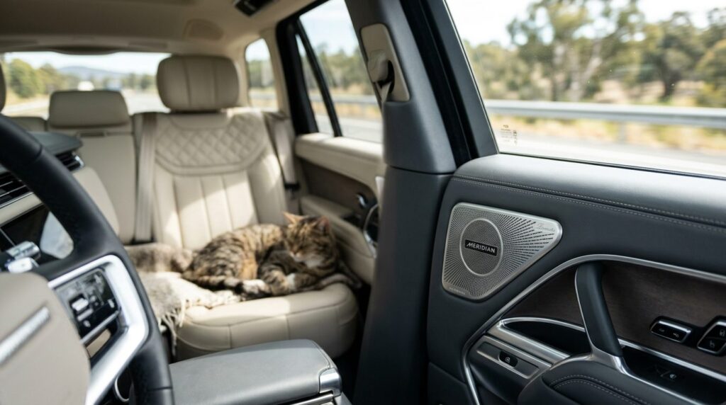 Photorealistic stock photo, 16:9 format: Interior view of lu